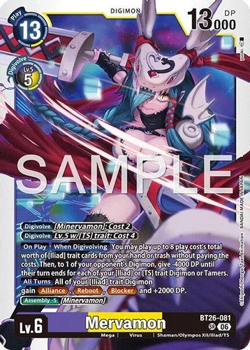 [BT26-081](SR) Mervamon (Foil)