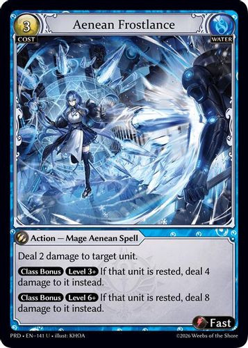 |GA10|<1st>[PRD-EN-141](U) Aenean Frostlance