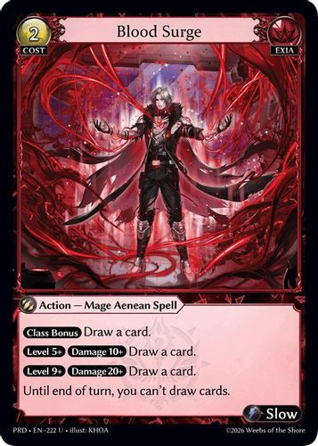 |GA10|<1st>[PRD-EN-222](U) Blood Surge