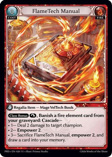 |GA10|<1st>[PRD-EN-020](SR) FlameTech Manual
