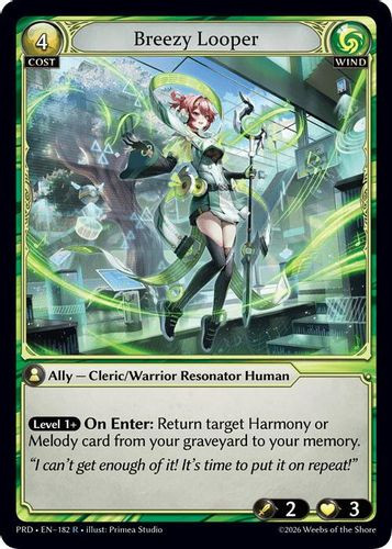 |GA10|<1st>[PRD-EN-182](R) Breezy Looper {Foil}