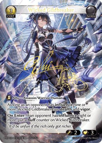 |GA10|<1st>[PRD-EN-102](CSR) Wicked Gildbreaker {Foil}