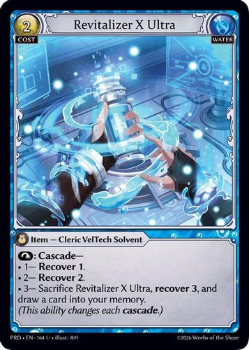 |GA10|<1st>[PRD-EN-164](U) Revitalizer X Ultra {Alt Foil}