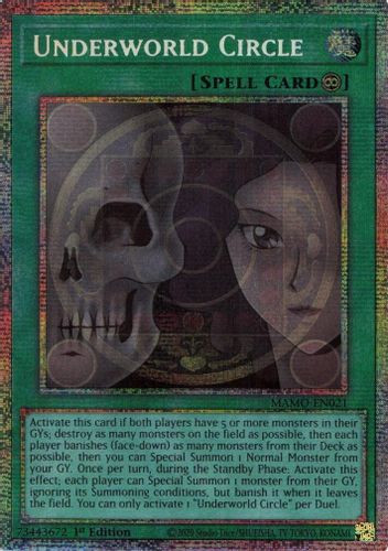 [MAMO-EN021] Underworld Circle (Starlight Rare) <1st>