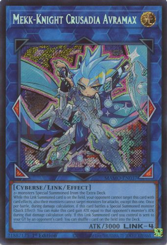 [MAMO-EN037] Mekk-Knight Crusadia Avramax (Secret Rare) <1st>