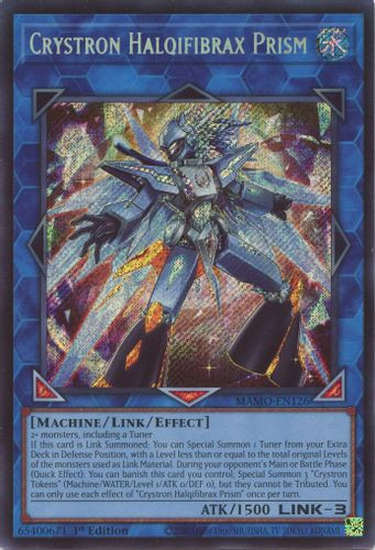 [MAMO-EN126] Crystron Halqifibrax Prism (Secret Rare) <1st>