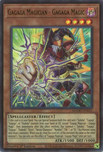 [MAMO-EN011] Gagaga Magician - Gagaga Magic (Ultra Rare) <1st>