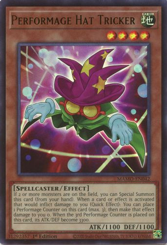 [MAMO-EN042] Performage Hat Tricker (Ultra Rare) <1st>