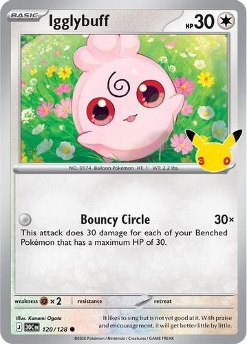 |ME05A|[30C-120/128](C) Igglybuff {Holo}