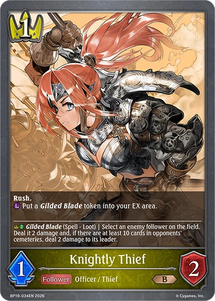 [BP19-034EN](B) Knightly Thief