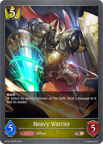 [BP19-035EN](B) Heavy Warrior