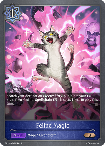 [BP19-054EN](B) Feline Magic