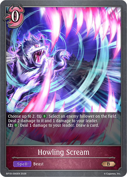 [BP19-090EN](B) Howling Scream