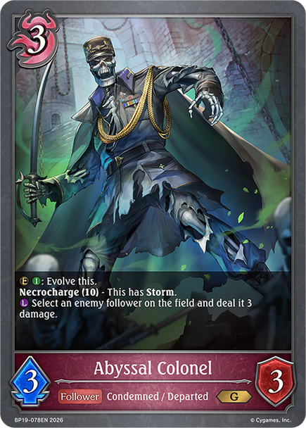 [BP19-078EN](G) Abyssal Colonel