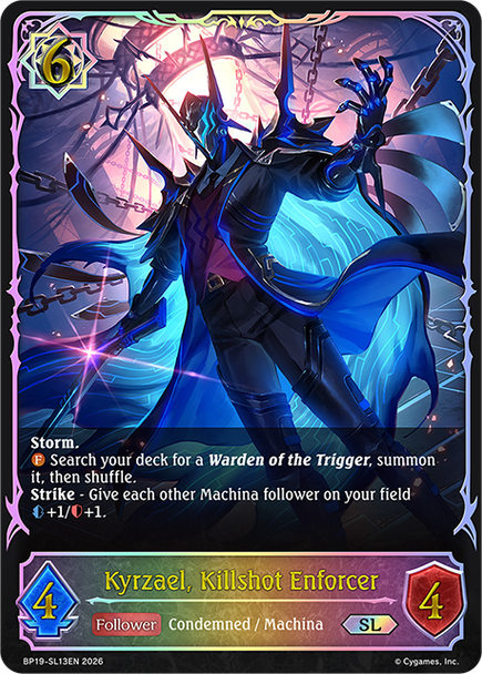 [BP19-SL13EN](SL) Kyrzael, Killshot Enforcer (Super Legendary)