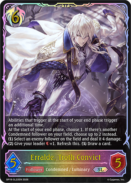 [BP19-SL22EN](SL) Erralde, Troth Convict (Super Legendary)
