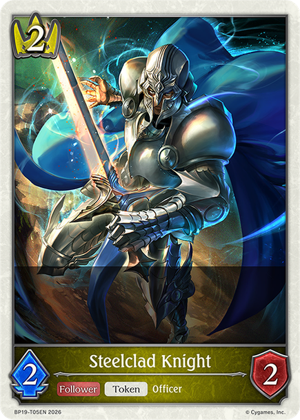 [BP19-T05EN](T) Steelclad Knight (Token)