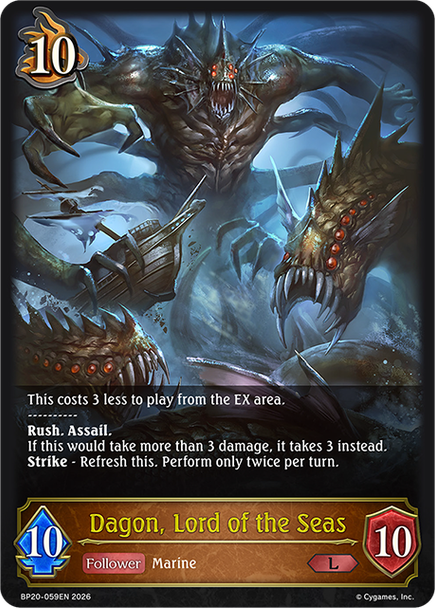 [BP20-059EN](L) Dagon, Lord of the Seas