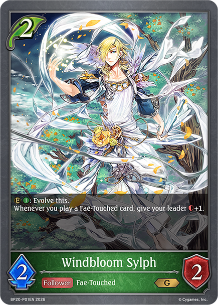[BP20-P01EN](PG) Windbloom Sylph (Premium Foil)
