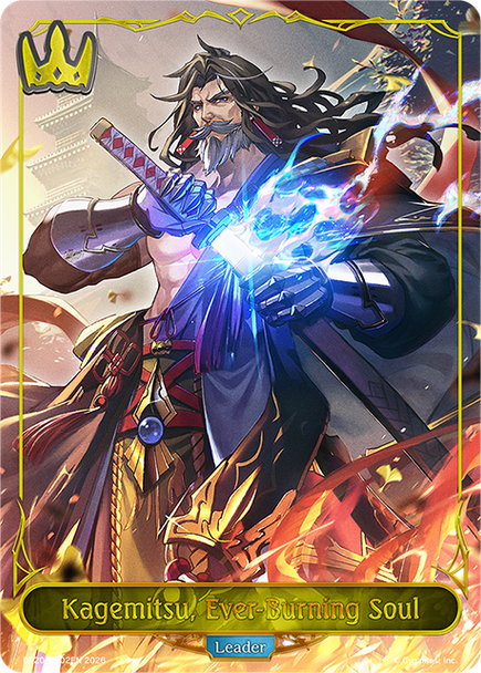 [BP20-LD02EN](LD) Kagemitsu, Ever-Burning Soul (Leader)