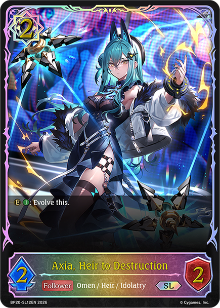 [BP20-SL12EN](SL) Axia, Heir to Destruction (Super Legendary)