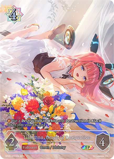 [BP20-SP01EN](SP) Lishenna, Omen of Destruction (SP Foil)