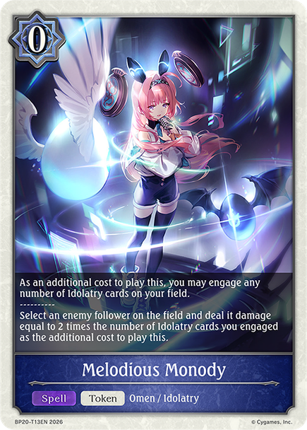 [BP20-T13EN](T) Melodious Monody (Token)