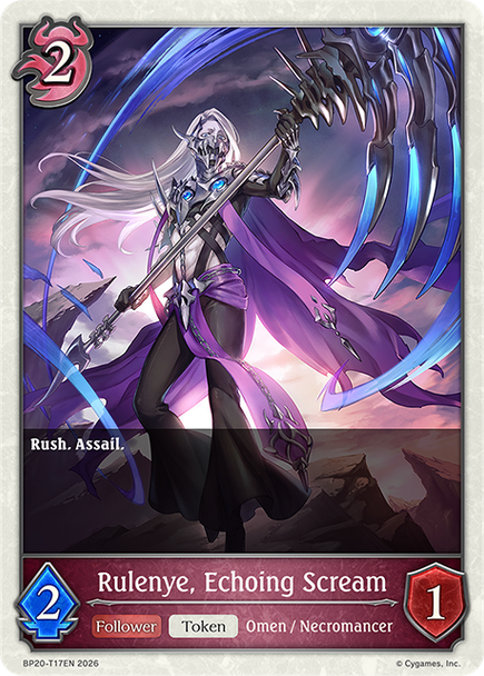 [BP20-T17EN](T) Rulenye, Echoing Scream (Token)