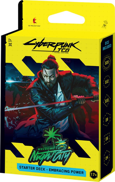 Cyberpunk TCG Starter Deck BETA: Embracing Power