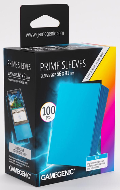 Gamegenic Prime Card Sleeves (100Pk) Blue