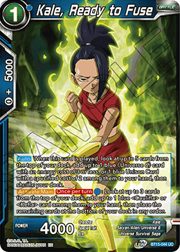 BT15-044UC Kale, Ready to Fuse (Prerelease Stamped)