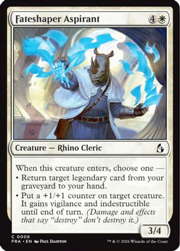 [FRA-0006](C) Fateshaper Aspirant (Foil)