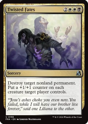 [FRA-0158](U) Twisted Fates (Foil)