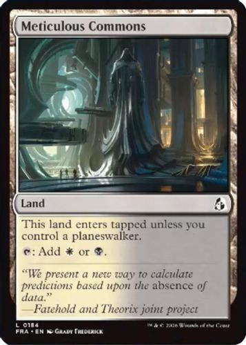 [FRA-0184](C) Meticulous Commons (Foil)