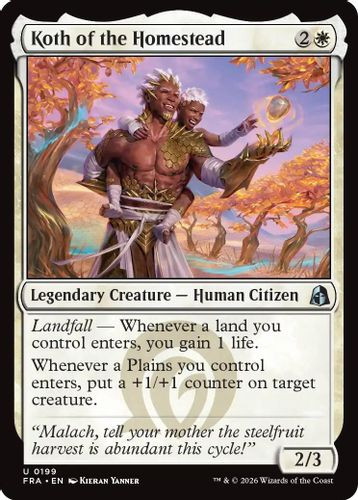 [FRA-0199](U) Koth of the Homestead (Foil)