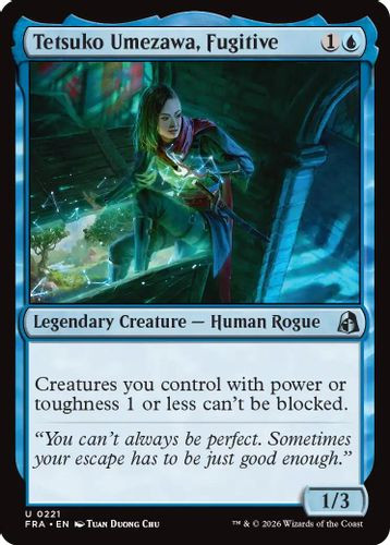 [FRA-0221](U) Tetsuko Umezawa, Fugitive (Foil)