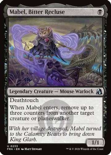 [FRA-0233](U) Mabel, Bitter Recluse (Foil)