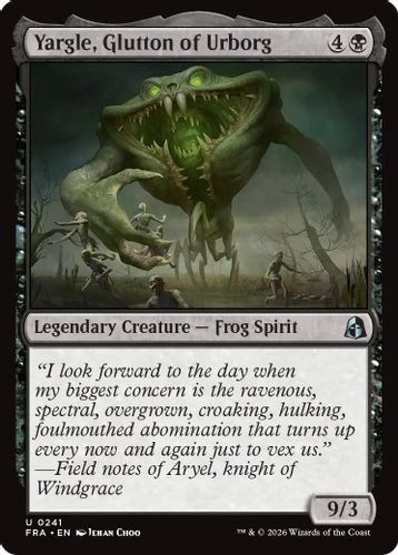 [FRA-0241](U) Yargle, Glutton of Urborg (Foil)