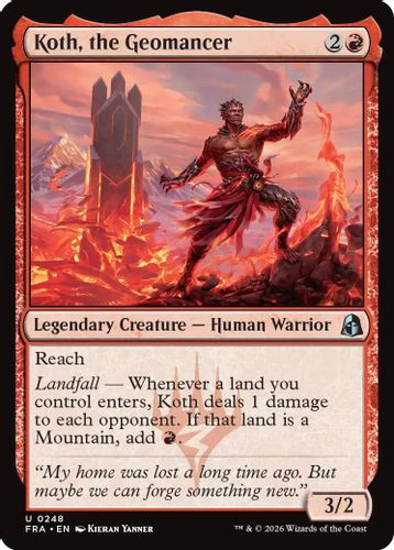 [FRA-0248](U) Koth, the Geomancer (Foil)