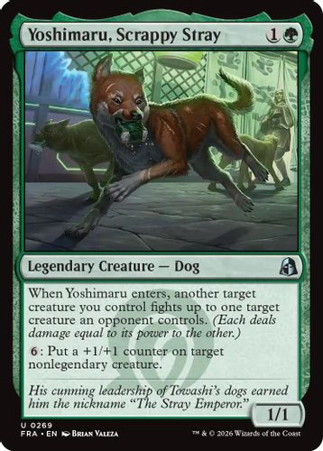 [FRA-0269](U) Yoshimaru, Scrappy Stray (Foil)