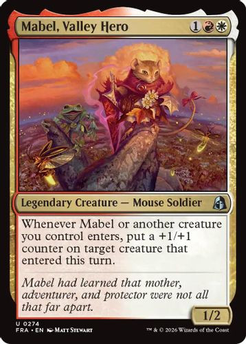 [FRA-0274](U) Mabel, Valley Hero (Foil)