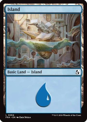 [FRA-0284](L) Island (Foil)