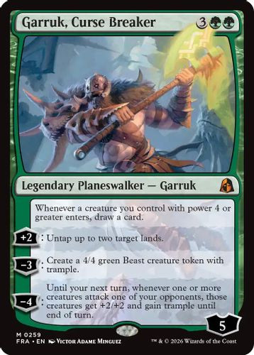 [FRA-0259](M) Garruk, Curse Breaker