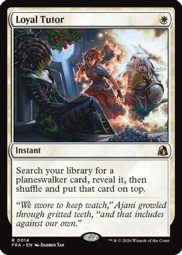 [FRA-0014](R) Loyal Tutor (Foil)