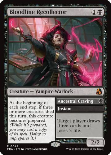 [FRA-0049](M) Bloodline Recollector // Ancestral Craving (Foil)