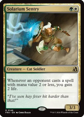 [FRA-0148](R) Solarium Sentry (Foil)