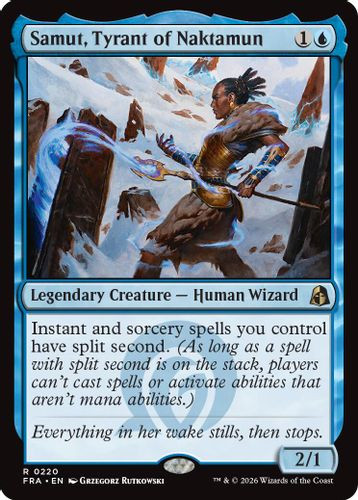 [FRA-0220](R) Samut, Tyrant of Naktamun (Foil)
