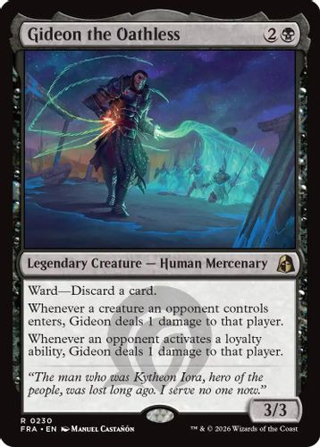 [FRA-0230](R) Gideon the Oathless (Foil)
