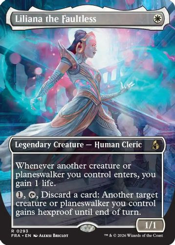 [FRA-0293](R) Liliana the Faultless (Borderless) (Foil)