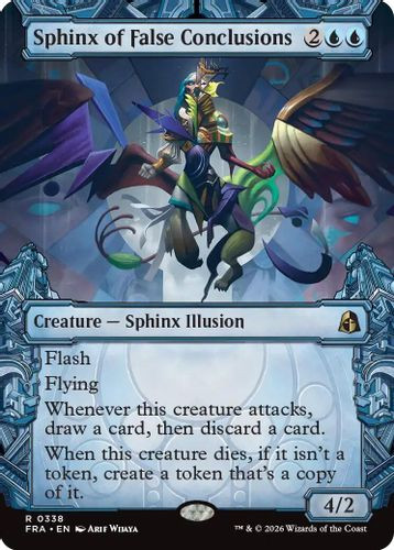 [FRA-0338](R) Sphinx of False Conclusions (Showcase) (Foil)